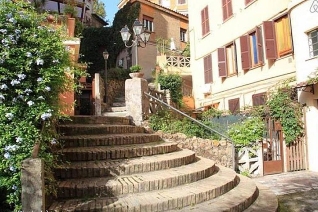 Elegante Open Space Con Vasca Idromassaggio A Trastevere Dış mekan fotoğraf