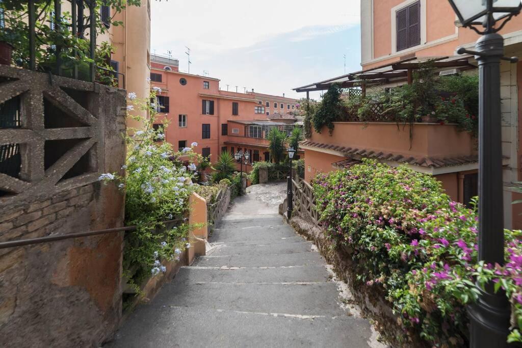 Elegante Open Space Con Vasca Idromassaggio A Trastevere Dış mekan fotoğraf