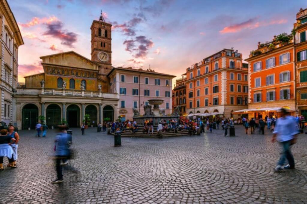 Elegante Open Space Con Vasca Idromassaggio A Trastevere Dış mekan fotoğraf